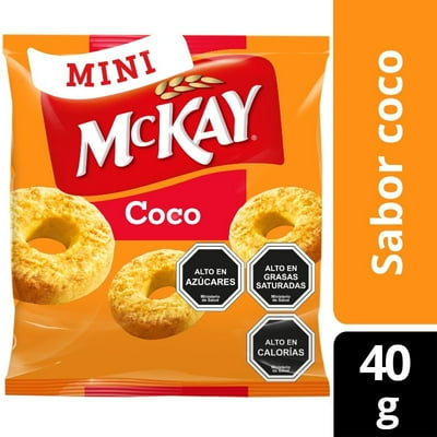 Galleta Mini Coco Bolsa 40 G Mckay