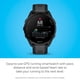 thumbnail image 4 of Reloj inteligente Garmin Forerunner 165 GPS Running negro/gris pizarra, 4 of 8