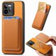 thumbnail image 1 of Funda de Cuero Magnética con Tarjetero para Realme GT 7 Pro Cubierta Delgada Amarillo, 1 of 5