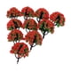 thumbnail image 5 of 10 Piezas Modelo De árboles De Flores Paisaje Verde Paisaje Para Diorama Rojo, 5 of 5