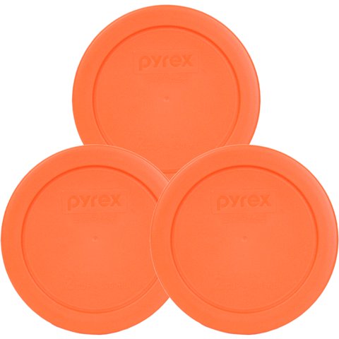 Funda De Almacenamiento Redonda Pyrex De 2 Tazas Para Cuencos De Vidrio #7200 -Pc