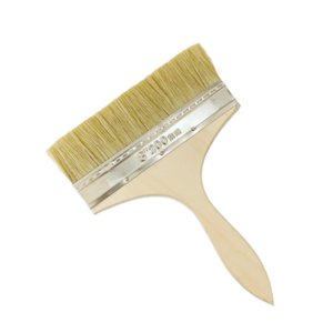 Magideal - Pincel De Pintura Para El Hogar De 8 Pulgadas, Mango De Madera, Herramienta Profesional Para Pintar, Pinceles Para Teñir, Pincel Para Pintar Con Acuar