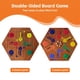thumbnail image 3 of Juego de mesa de canicas de doble cara de madera de 15" googgoing, 3 of 7