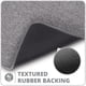 thumbnail image 4 of Alfombra de baño Bosap de goma ultrafina para baño, color gris, 60 x 90 cm, 4 of 6