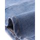 thumbnail image 5 of INSPIRE CHIC Chaleco de Mezclilla para Mujer con Botones Sin Mangas Chaleco de Jean Azul Claro M, 5 of 6