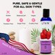 thumbnail image 5 of Aceite de masaje LICK con sabor a fresa con vitamina E 120 ml, 5 of 7