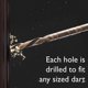 thumbnail image 2 of Dart Caddy Viper de madera maciza montado en la pared para 4 juegos de dardos, 2 of 8
