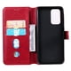 thumbnail image 3 of Funda Billetera para OPPO A94 5G con Porta Tarjetas y Soporte Ajustable Rojo, 3 of 6