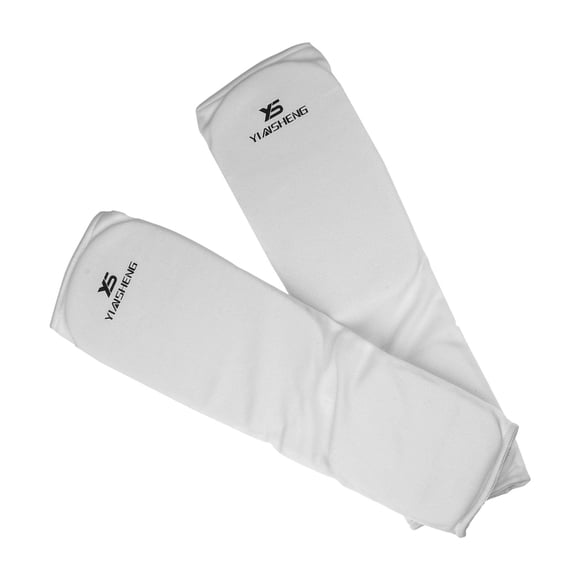 Espinilleras Muay Thai Kickboxing Espinilleras Protección Para Sanda Kickboxing Karate Blanco M