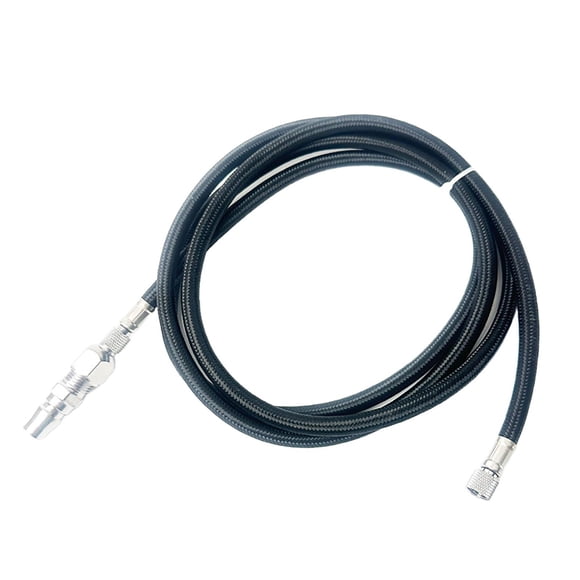 Manguera Trenzada Para Aerógrafo, Compresor, Herramienta, Compresores De Aire, Accesorios, Tubo De 180cm, Negro