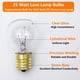 thumbnail image 4 of Bombilla para Lámpara de Lava PaeorRorL 25W Base E17 120V Luz Blanca Cálida, 4 of 9