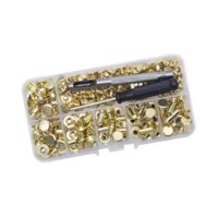 Bothyi - Juego De Caja De Remaches De Acero Para La Elaboración De Artículos De Cuero