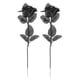 thumbnail image 2 of Rosas Artificiales Con Globos Oculares Fiesta De Disfraces De Halloween Negro, 2 of 5