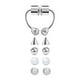 thumbnail image 3 of Anillos De Nariz De Acero Inoxidable Aro Anillo De Herradura Clip De Nariz Para Mujeres, Niñas, Hombres, Estilo B, 3 of 5
