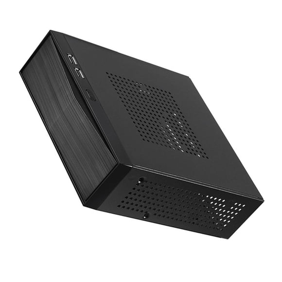 Caja de la computadora de la fuente de alimentación del juego del chasis del anfitrión horizontal de la caja de Mini ITX para la oficina M05
