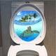 thumbnail image 3 of creativo 3d baño pegatinas baño tatuajes decorativos tortuga, 3 of 3