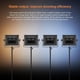 thumbnail image 5 of Panel de luz LED para fotografía y vídeo, panel de luz LED para vídeo, luz LED para vídeo, panel de luz LED LDX50Bi de 65 W, luz LED bicolor para fotografía y vídeo, 11 efectos especiales CRI≥96 2800, 5 of 7