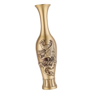 Bothyi - Jarrones De Mesa Artísticos De Jarrón De Latón Hechos A Mano Para La Decoración De La Entrada Del Hogar