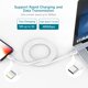 thumbnail image 4 of Cable USB C a Lightning de 3 m (paquete de 2) [certificado Apple MFi], cable de carga para iPhone de 3 m, cable Lightning a tipo C extra largo, cable de carga rápida para iPhone 14, 13, 12 Pro Max, Mi, 4 of 7