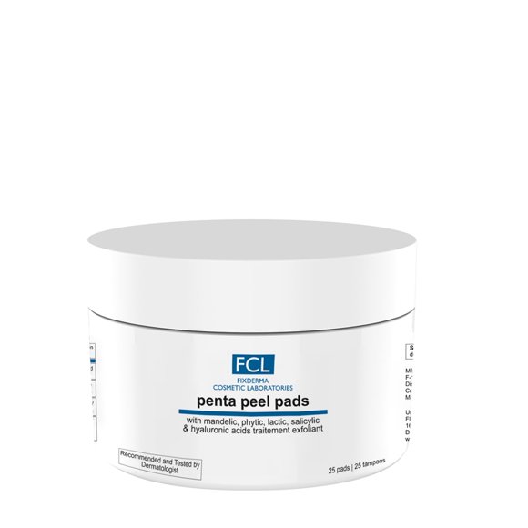 Exfoliante Facial FIXDERMA 25 Almohadillas sin Parabenos