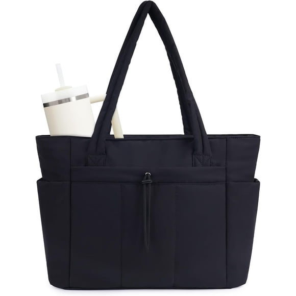 Wandering Nature Tote Bag for Women, Puffy Handbags for Work