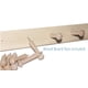 thumbnail image 5 of Perchas de Madera de Abedul Balsam Point 7.3 cm con Tornillo Paquete de 10, 5 of 8