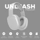 thumbnail image 3 of Auriculares inalámbricos Bluetooth para colocar sobre las orejas Gabba Goods Silver, 3 of 8