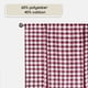 thumbnail image 3 of Cortina de ventana ACHIM Buffalo Check Tieup 107 x 160 cm, color burdeos, 3 of 6