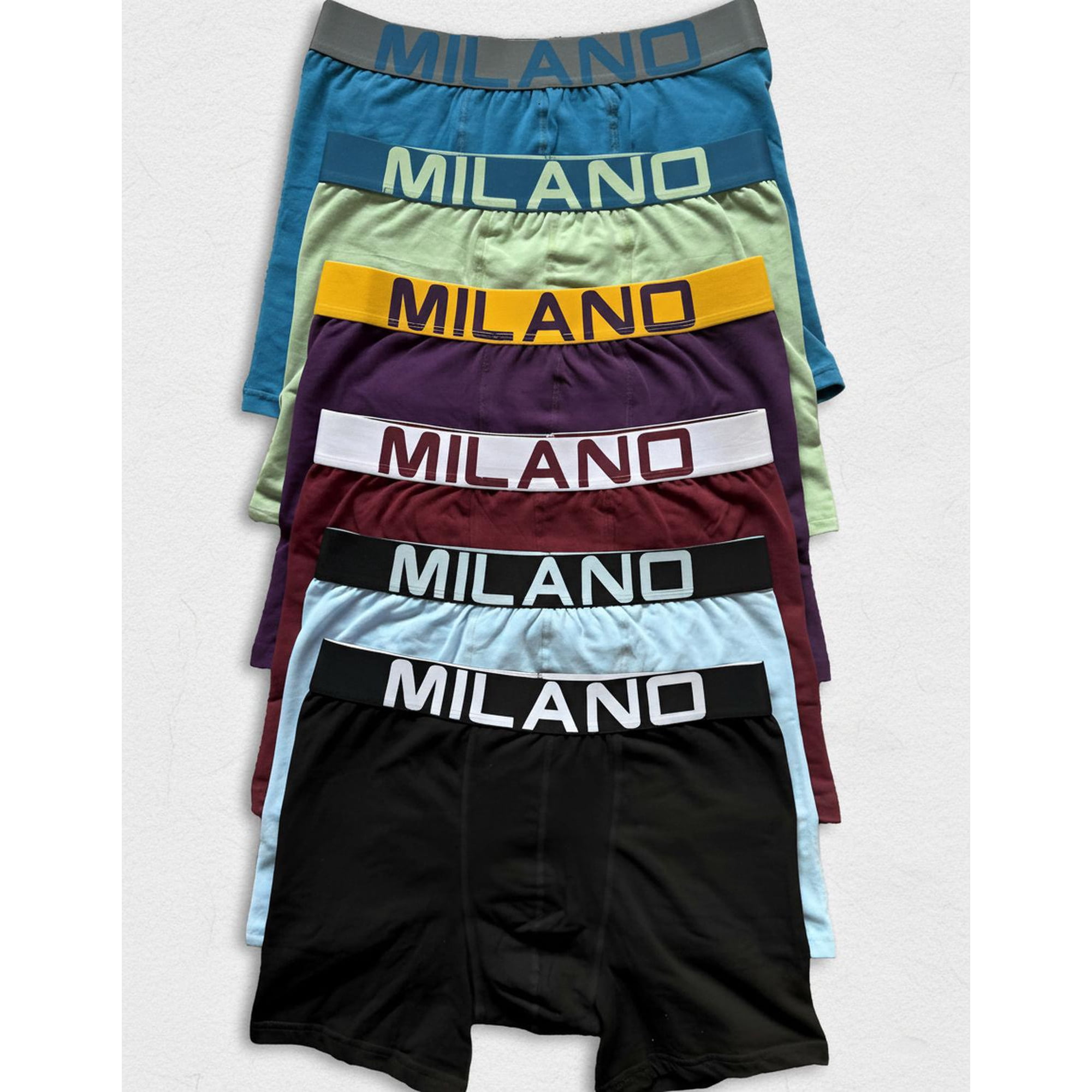M Milano - Boxer Milano Hombre 6 Unidades Multicolor M
