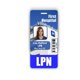 thumbnail image 3 of Porta credencial vertical azul – Scrubs and Stuff LLC, 3 of 3