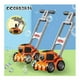 thumbnail image 2 of Juguete Carro Corta Cesped Lanza Burbujas Naranja Infantil, 2 of 6