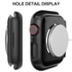 thumbnail image 5 of Funda protectora de pantalla Diruite para Apple Watch de 44 mm, color negro, 5 of 7