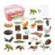 thumbnail image 1 of Adornos Para Tartas Con Forma De Ciclo De Vida De Los Animales, Herramientas Didácticas Realistas Con Caja De Almacenamiento, Caja Rosa, 1 of 3