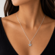thumbnail image 2 of Collar con Colgante Estrella Plata 45 mm, 2 of 5