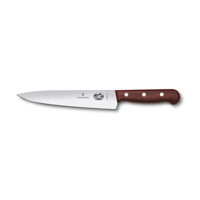 Cuchillo Cocina Rosewood Color Café. Hoja 19 Cm. Victorinox