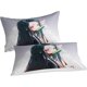 thumbnail image 5 of Cartoon -Bedding -Sets for- Kids Boys Girls -Anime Comforter Set- Nezuko Kamado -Japanese Anime- Duvet Cover 3 Pieces 1 Duvet- Cover and 2 Pillowcase Gift- for Him Twin173x218cm, 5 of 5