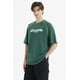 thumbnail image 2 of Polera Hombre Oversize Print Verde, 2 of 4