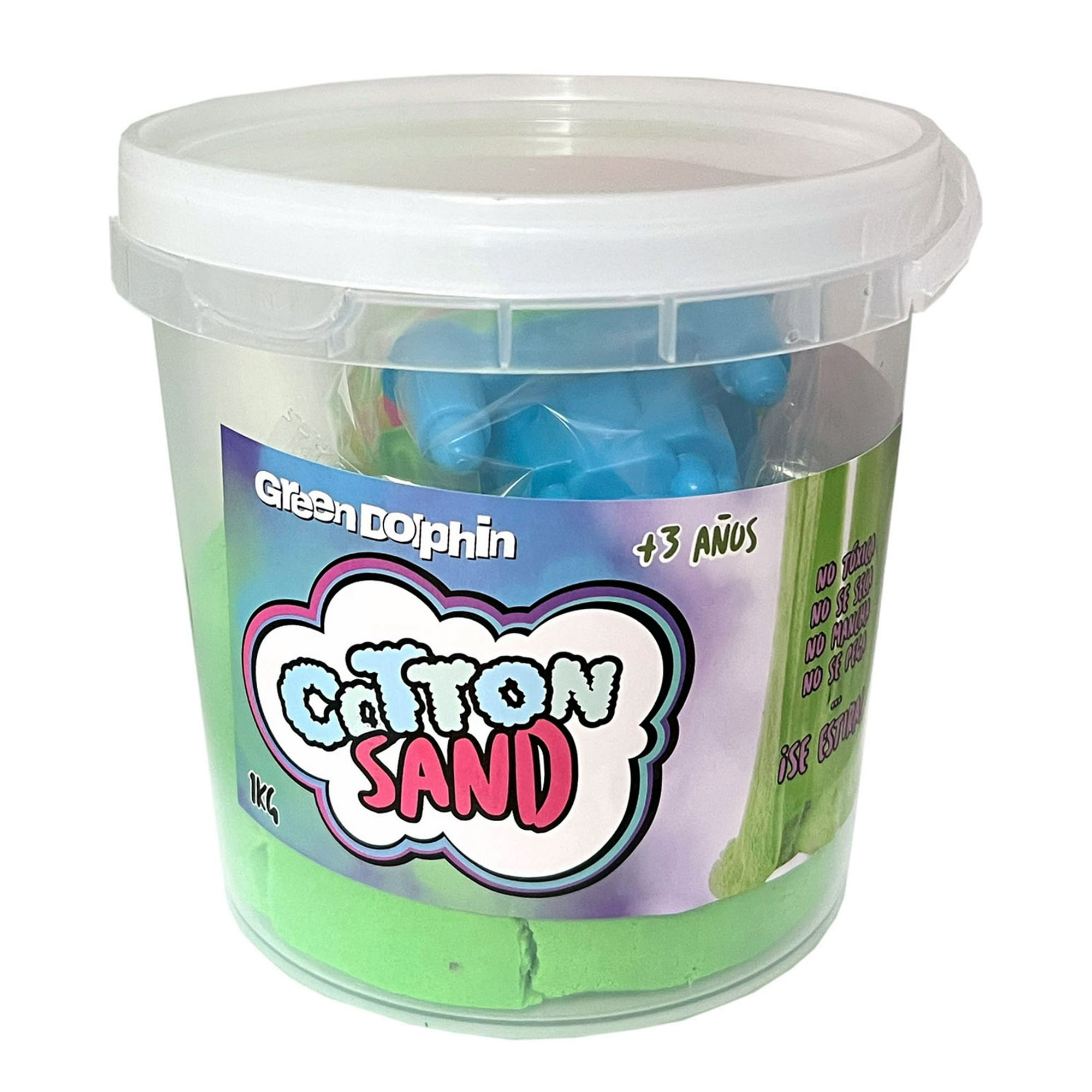 Green Dolphin - Arena Mágica Cotton Sand Verde