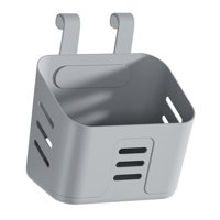 Bothyi - Cesta De Almacenamiento Colgante Cesta De Almacenamiento Con Gancho Para Baño Dormitorio En Una Barandilla L Gris