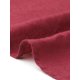 thumbnail image 5 of INSPIRE CHIC Vestido de Verano para Mujer con Lazo en el Cuello en V, Cintura Alta Fruncida, Línea A, Casual, Midi, Rojo Vino, Talla L, 5 of 5