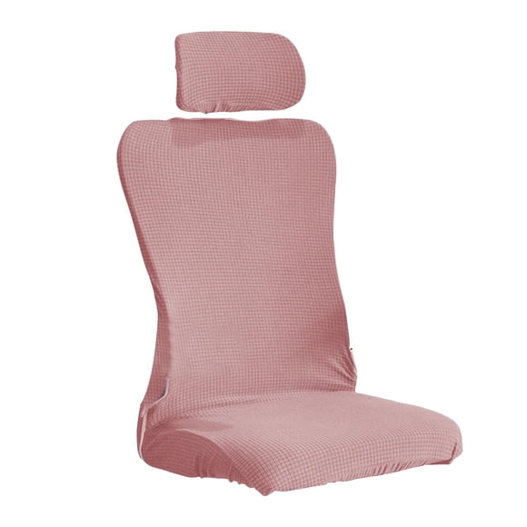 Funda Extraíble para Silla de Oficina con Funda para Reposacabezas, Cómoda, Resistente Al Agua, con Cremalleras Duraderas, Ergonómica para Silla de Or , Rosado