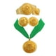 thumbnail image 1 of 4x Conjunto De Joyas Collar Brazalete Anillo Pendientes Elegante Para Banquete De Boda Verde, 1 of 1