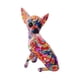 thumbnail image 3 of Escultura Chihuahua Colorida Resina, 3 of 3