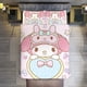 thumbnail image 3 of My Melody Duvet Cover Set 3 Piece Bedding Set Double Sided Printing Decorative Comforter Cover Set, 3 of 5