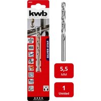 Kwb - Broca Acero Rápido Hss Silver 5.5Mm