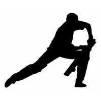 Rienda Libre Graphics - Decomural Cricket Player Sports Pack Ws-33155