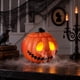 thumbnail image 1 of Calabaza con Niebla y Luces LED de Colores 22 cm Halloween - Frank & Mortis, 1 of 3