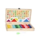 thumbnail image 1 of Juguete De Madera Montessori Ábaco Colorido Juguete Educativo Para Contar Para Preescolar, 1 of 5