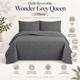 thumbnail image 2 of Cubrecama Verano Quilt Wonder Queen 220x240 Cm Reversible 2 Fundas Gris, 2 of 3