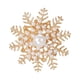 thumbnail image 1 of Broche De Copo De Nieve Elegante Broche De Copo De Nieve De Invierno Para Vestir Ropa Bufanda Oro, 1 of 5